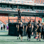 Women participating in the Woman's Training Camp at TD Place