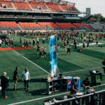 Women participating in the Woman's Training Camp at TD Place
