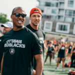 Henry Burris and other REDBLACKS players