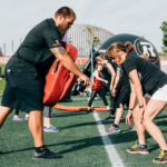 Women participating in the Woman's Training Camp at TD Place