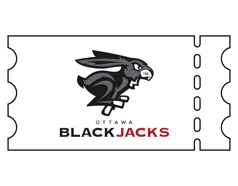 The BlacksJacks 5050 Tickets Banner