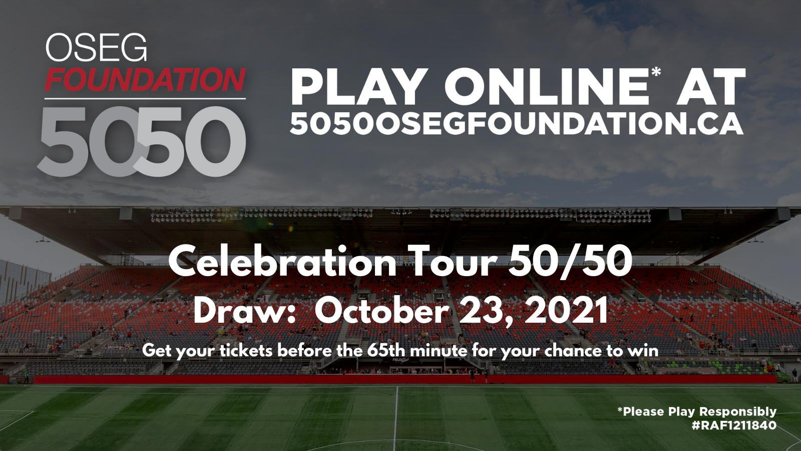 5050 game celebration tour banner